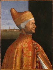 Gentile Bellini - Le doge Loredan Musée Corer Venise