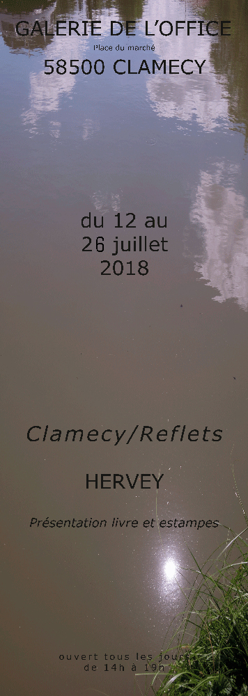 Présentation du livre CLAMECY/REFLETS à la galerie de l’Office
