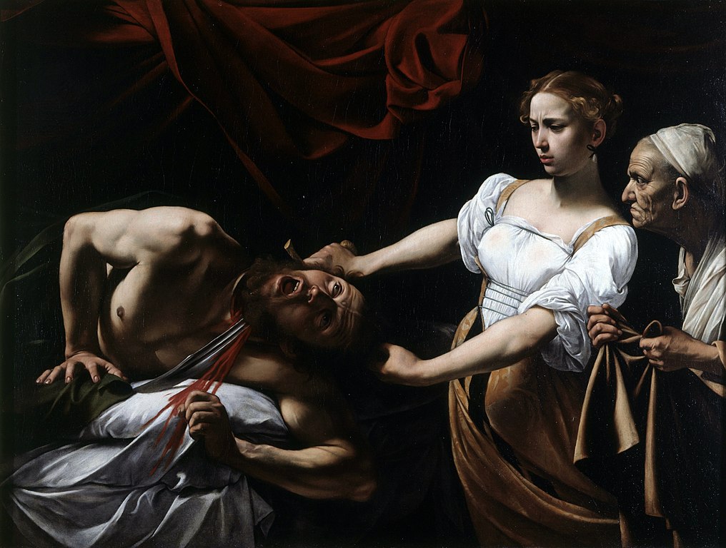 Caravage Judith et Holopherne 1600