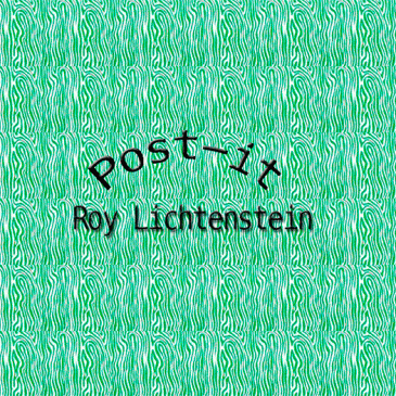 Post-it : « Roy Lichtenstein »