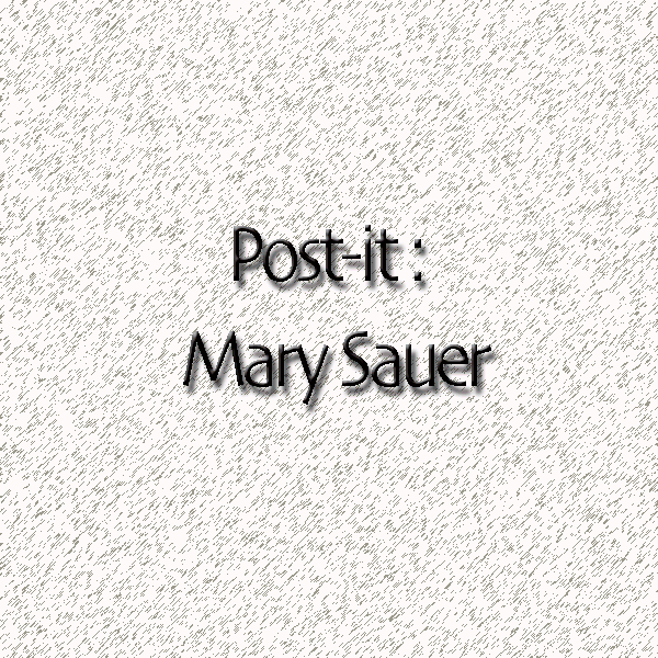 Hervey Post-it Série ConfiArt "Mary Sauer"
