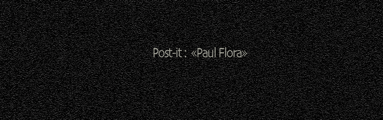 Hervey Post-it Série ConfiArt "Paul Flora"