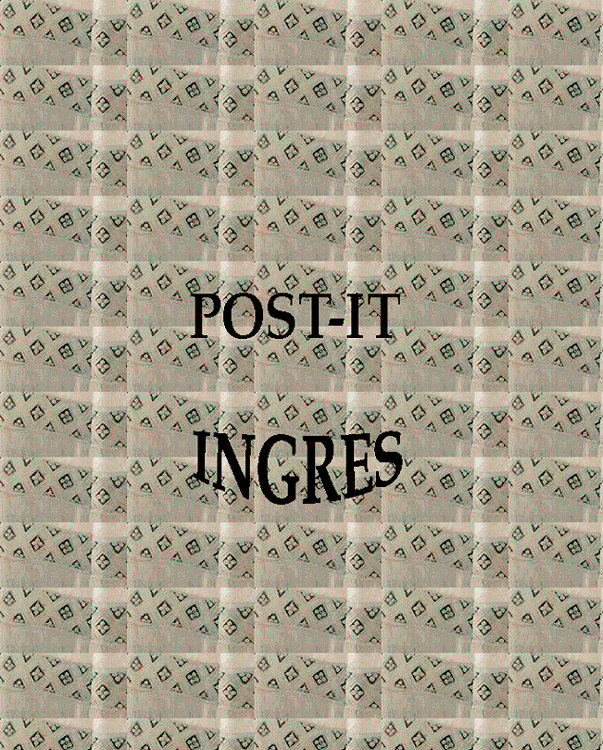 Hervey Post-it Série ConfiArt "Jean Dominique Ingres"