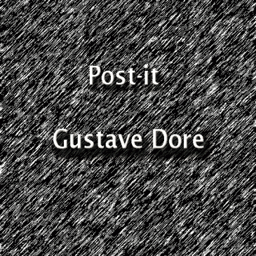 Post-it : « Gustave Doré »