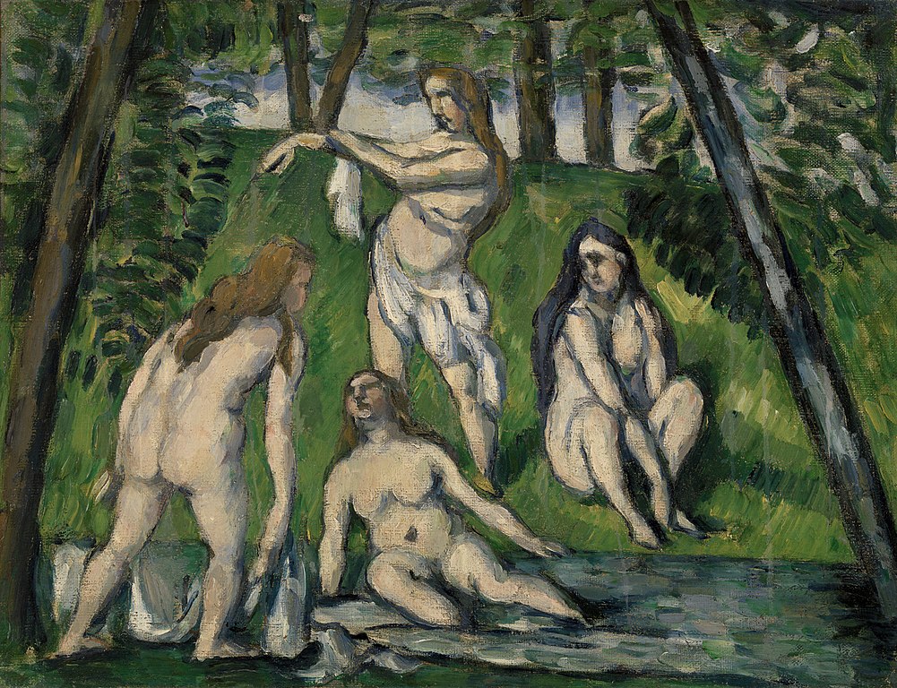Cézanne Quatre baigneuses Fondation Barnes