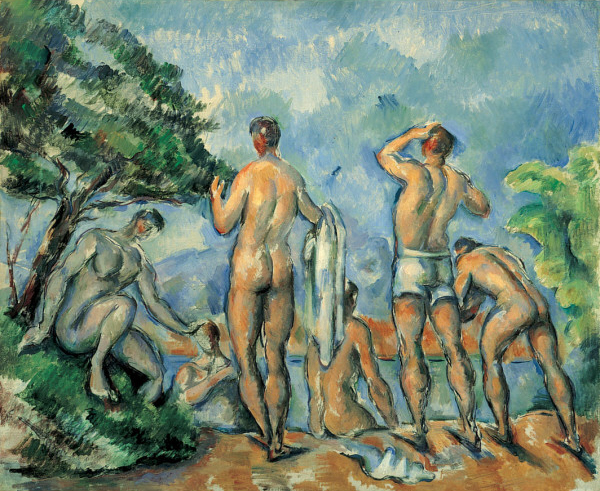 Cézanne Baigneurs Musée de St Louis Missouri