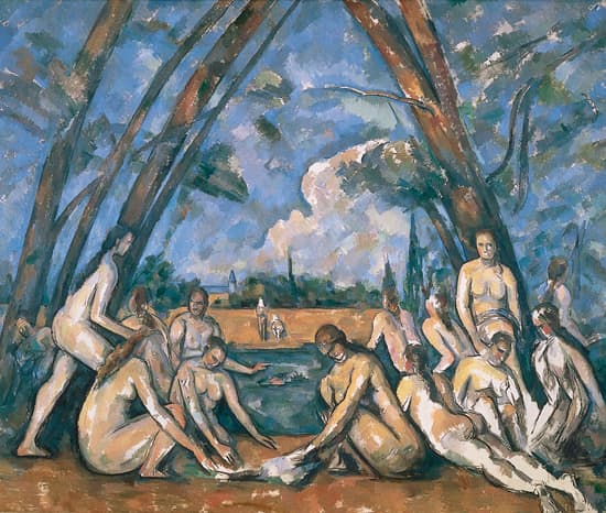Cézanne Les Grandes baigneuses Musée de Philadelphie