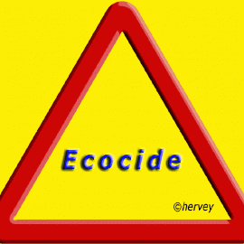 Hervey Post-it : "Ecocide"