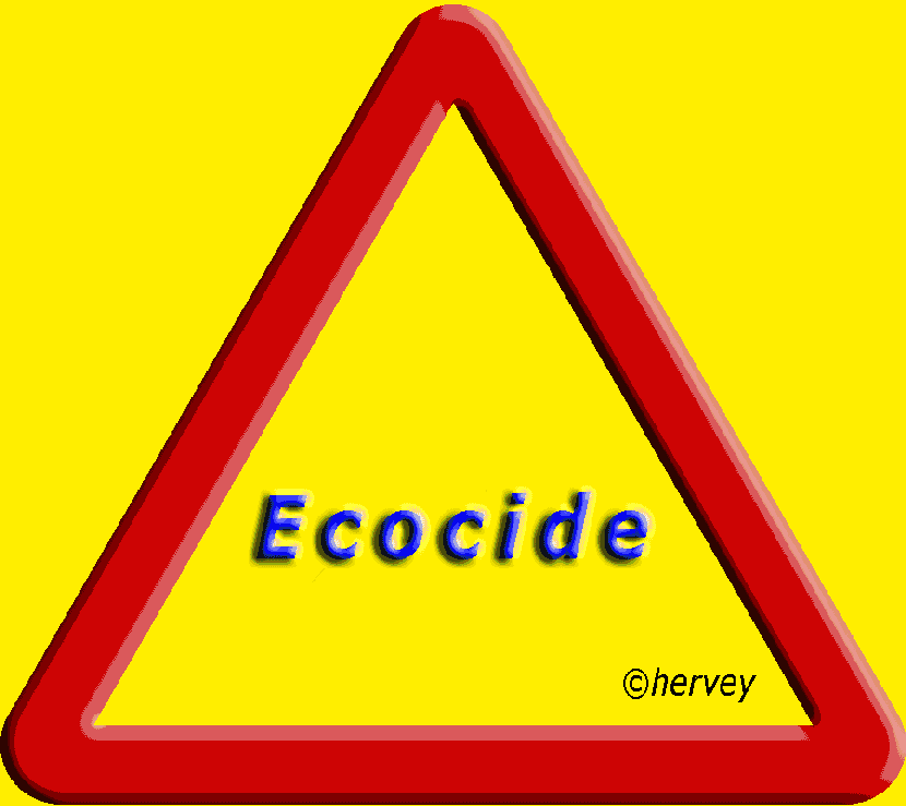 Hervey Post-it : "Ecocide"