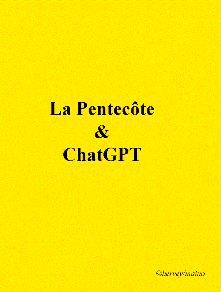 ©Hervey et Maino Jean Batiste (1581-1649) Post-it "Pentecôte/ChatGPT ?"